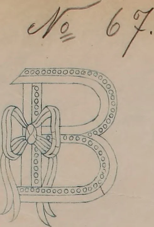 An illustration from Alphabets, 1860, leaf 106