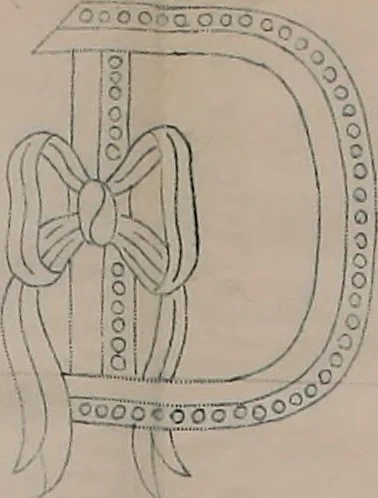 An illustration from Alphabets, 1860, leaf 106
