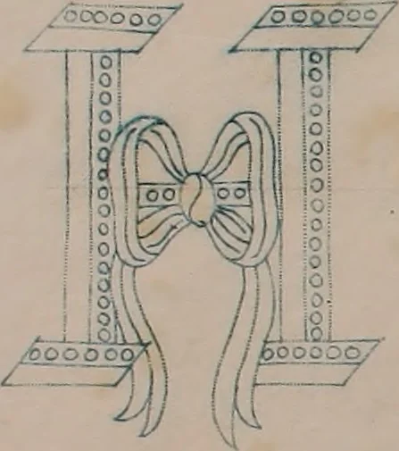 An illustration from Alphabets, 1860, leaf 106