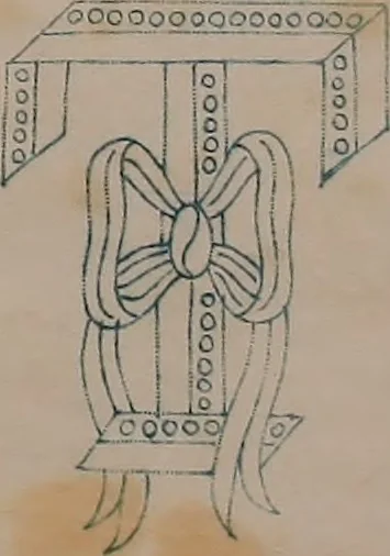 An illustration from Alphabets, 1860, leaf 106