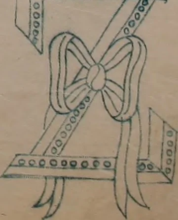 An illustration from Alphabets, 1860, leaf 106