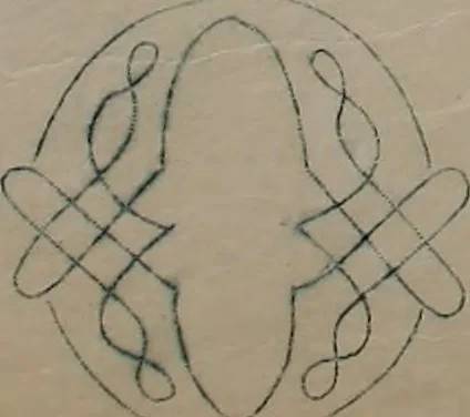 An illustration from Alphabets, 1860, leaf 121