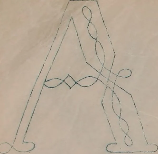 An illustration from Alphabets, 1860, leaf 130