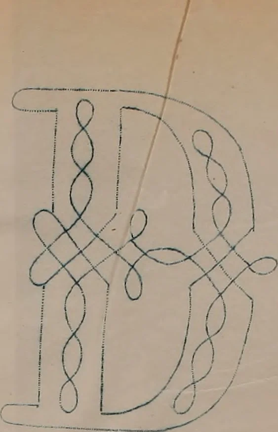 An illustration from Alphabets, 1860, leaf 130