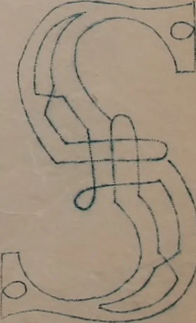 An illustration from Alphabets, 1860, leaf 130