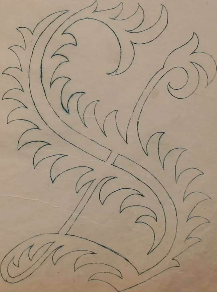 An illustration from Alphabets, 1860, leaf 134