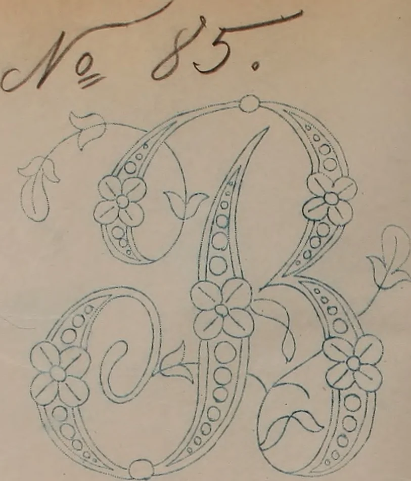 An illustration from Alphabets, 1860, leaf 146