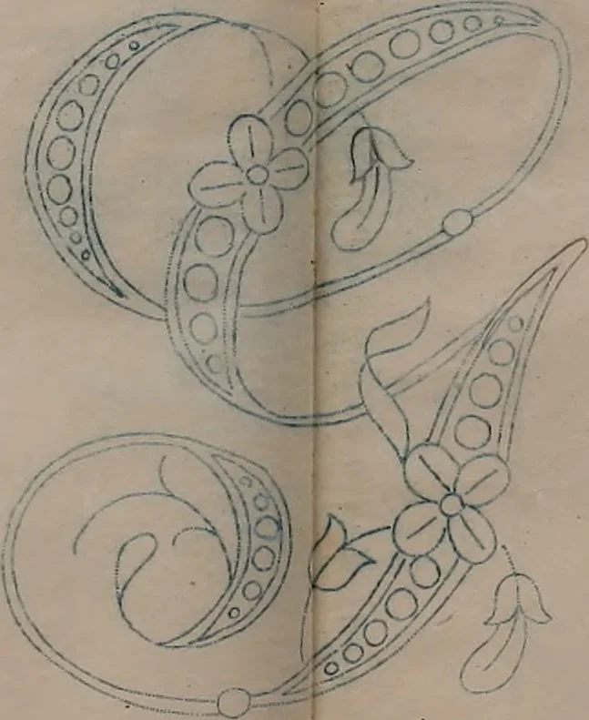 An illustration from Alphabets, 1860, leaf 146