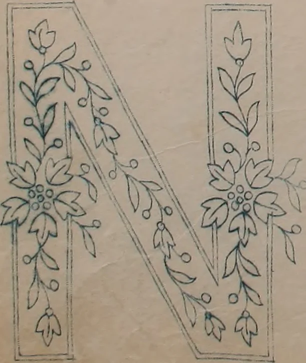 An illustration from Alphabets, 1860, leaf 150