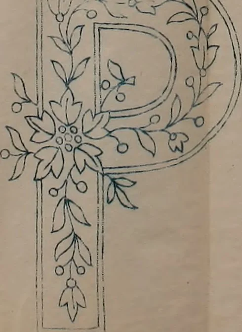 An illustration from Alphabets, 1860, leaf 150