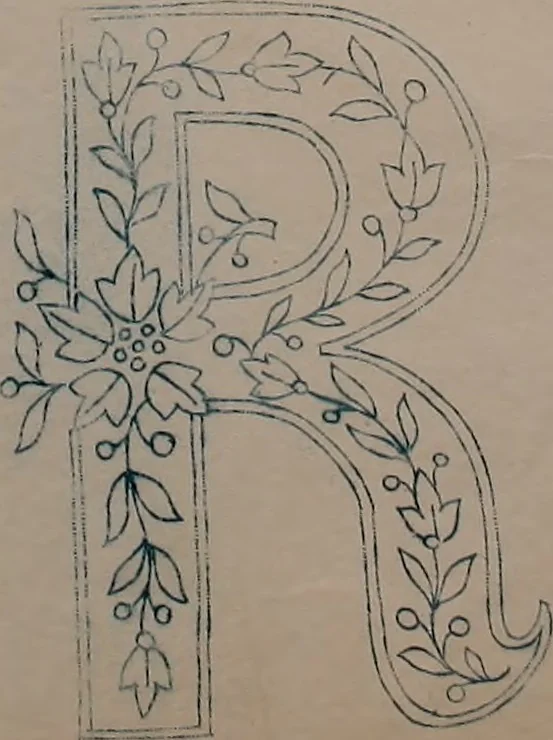 An illustration from Alphabets, 1860, leaf 150