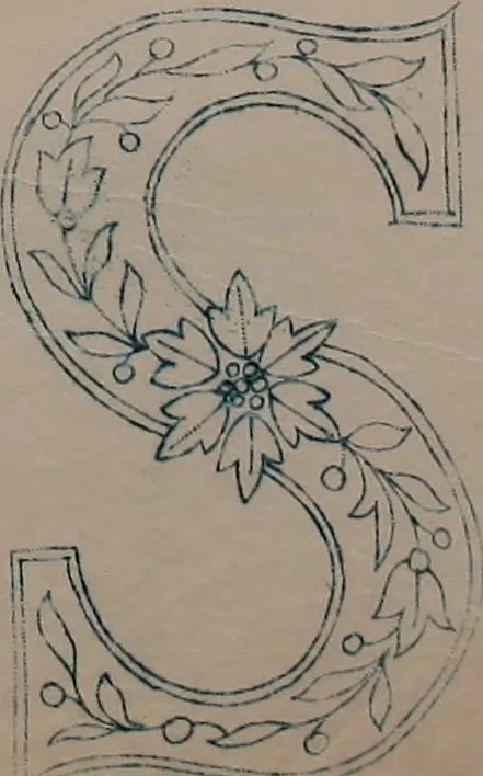 An illustration from Alphabets, 1860, leaf 150