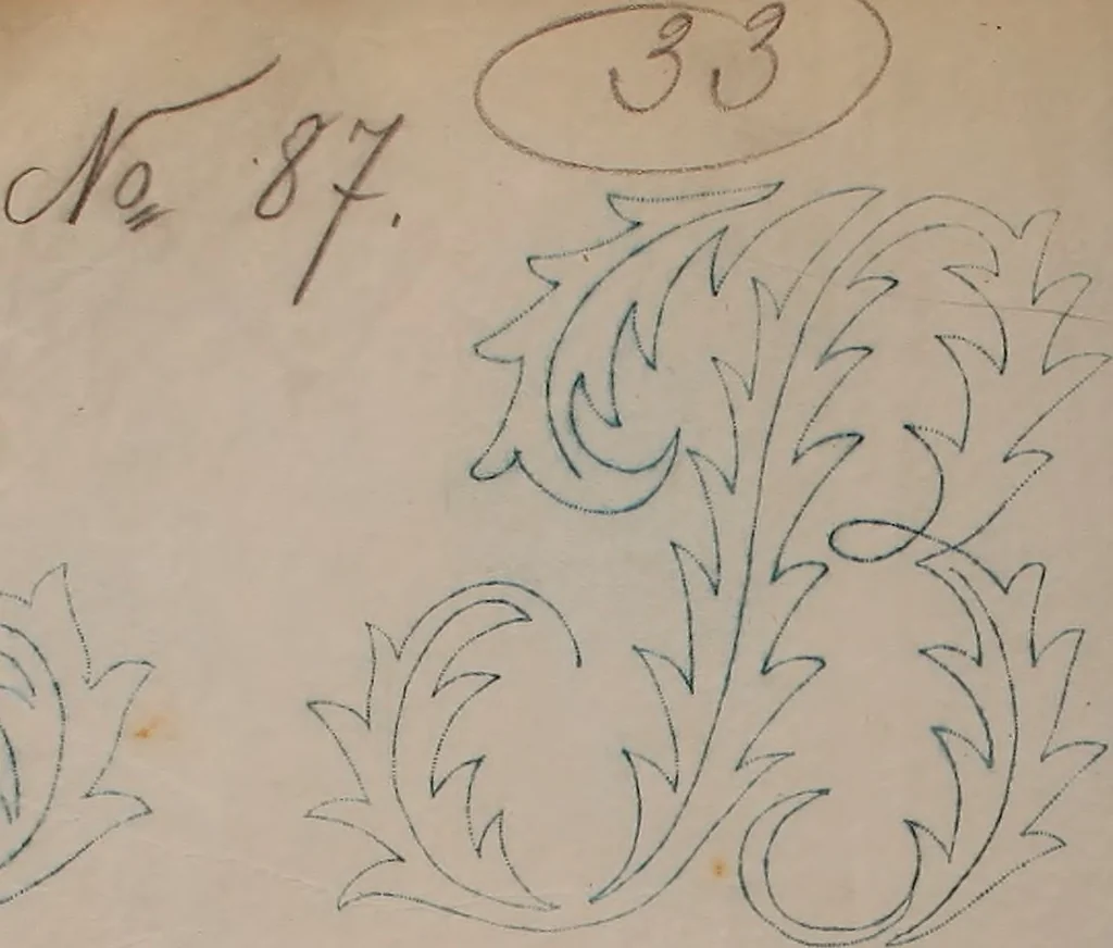 An illustration from Alphabets, 1860, leaf 154