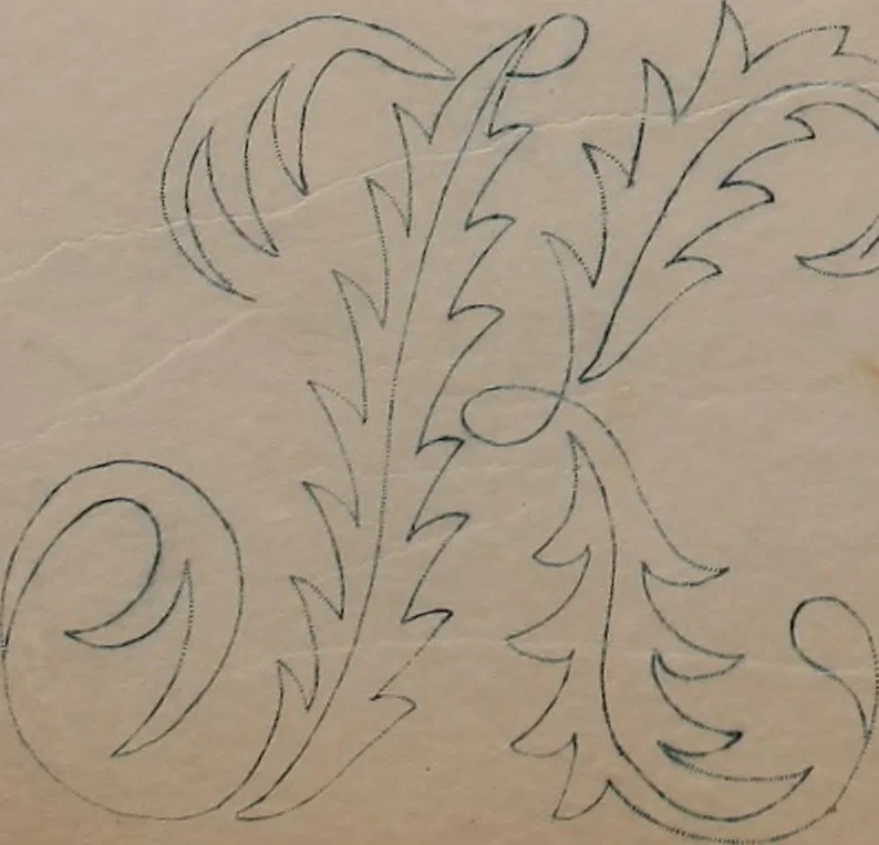 An illustration from Alphabets, 1860, leaf 154