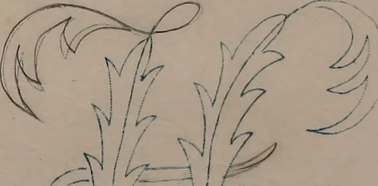 An illustration from Alphabets, 1860, leaf 154