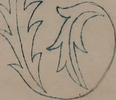 An illustration from Alphabets, 1860, leaf 154