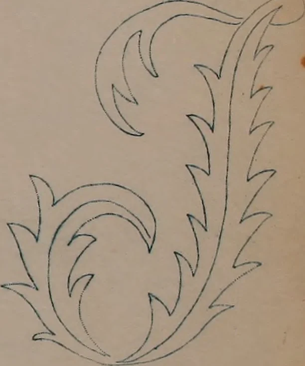 An illustration from Alphabets, 1860, leaf 154