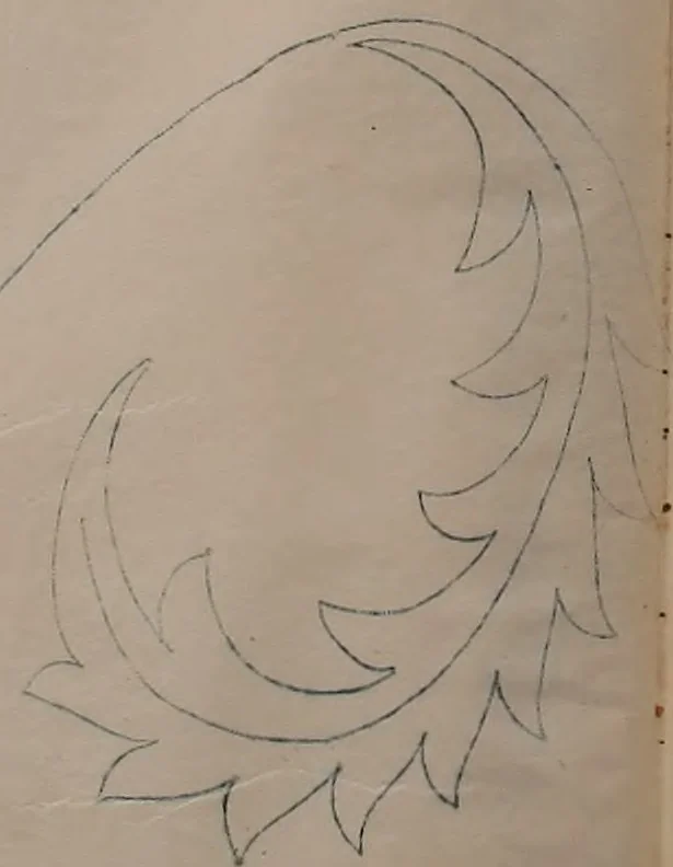 An illustration from Alphabets, 1860, leaf 158
