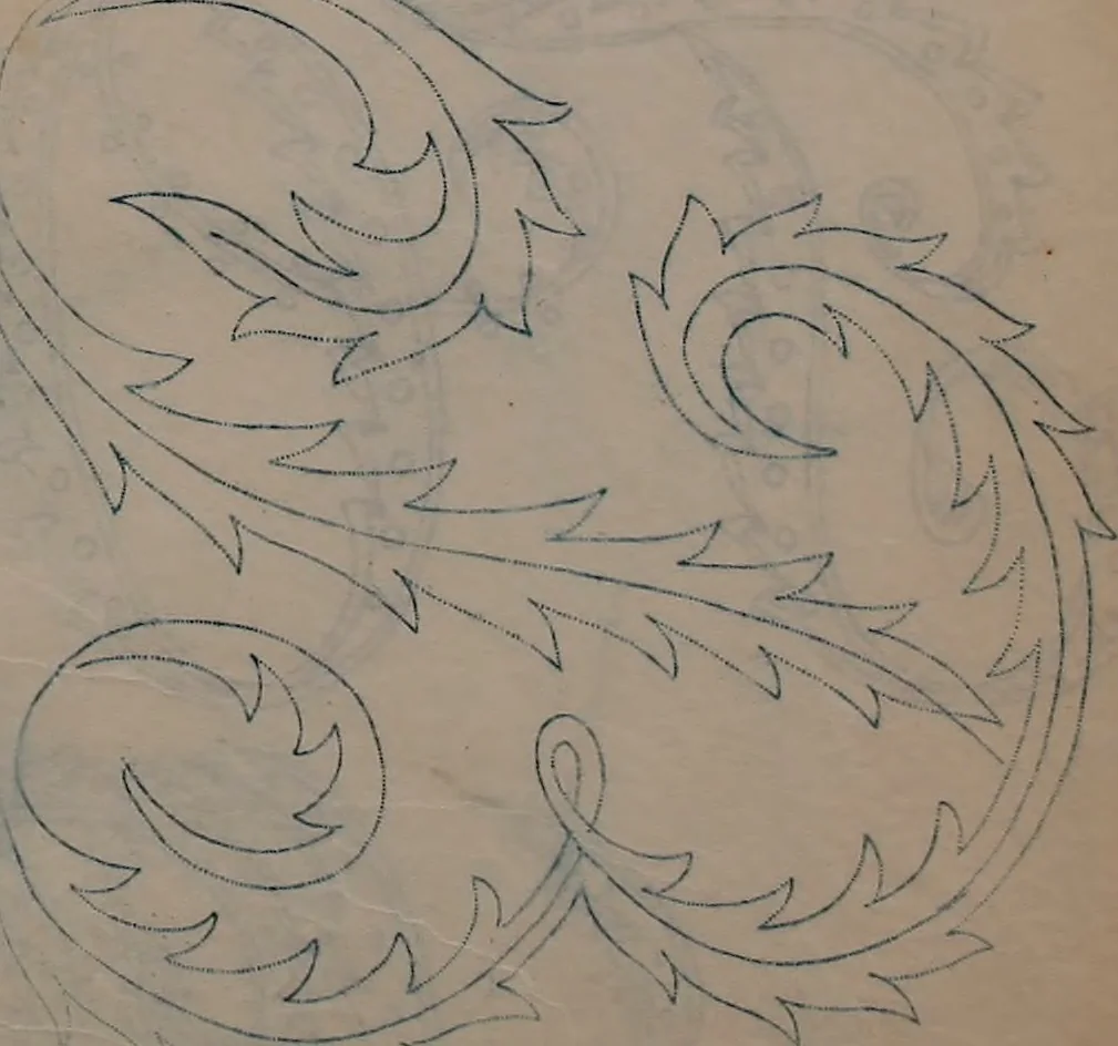 An illustration from Alphabets, 1860, leaf 166