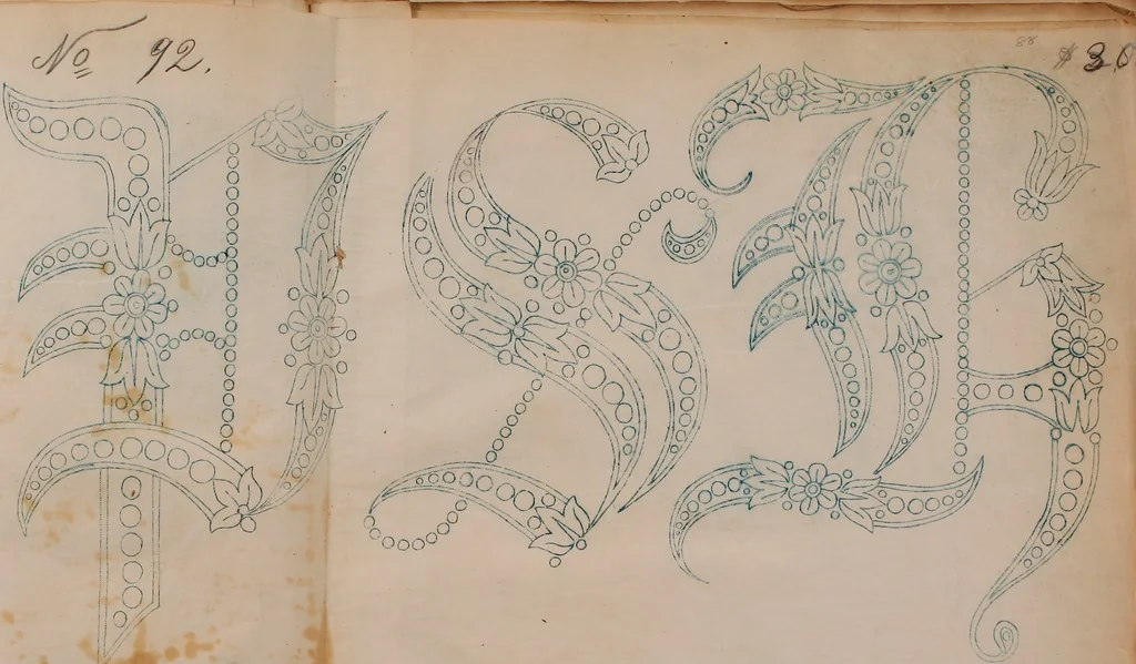 An illustration from Alphabets, 1860, leaf 170