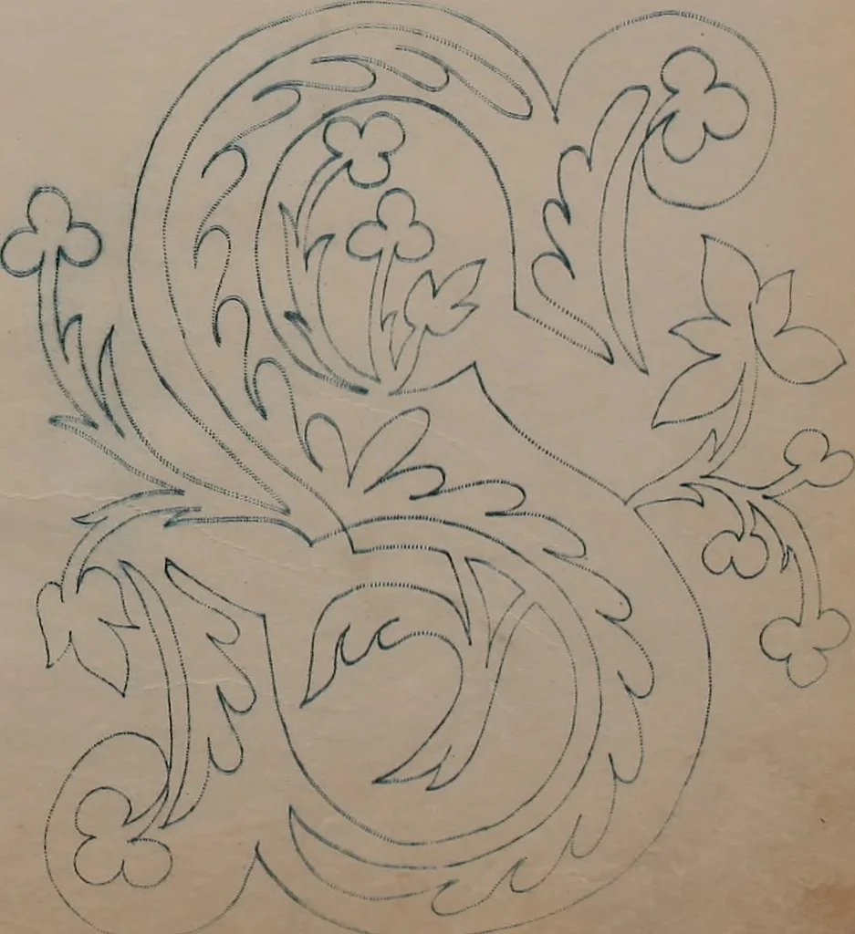 An illustration from Alphabets, 1860, leaf 178