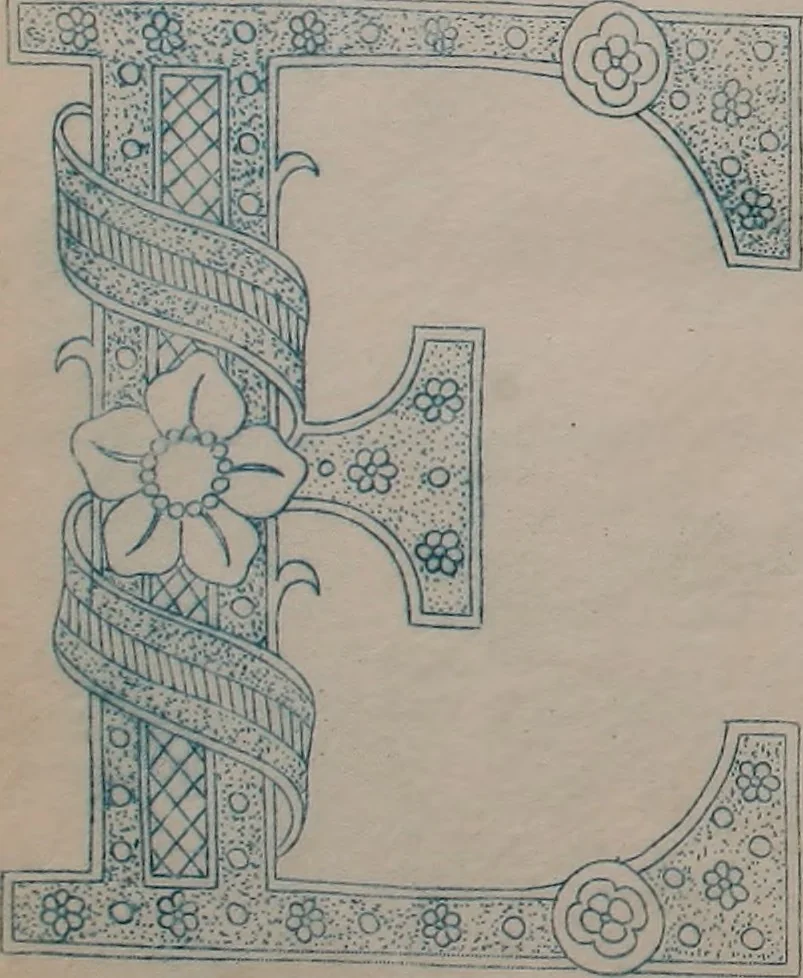 An illustration from Alphabets, 1860, leaf 182