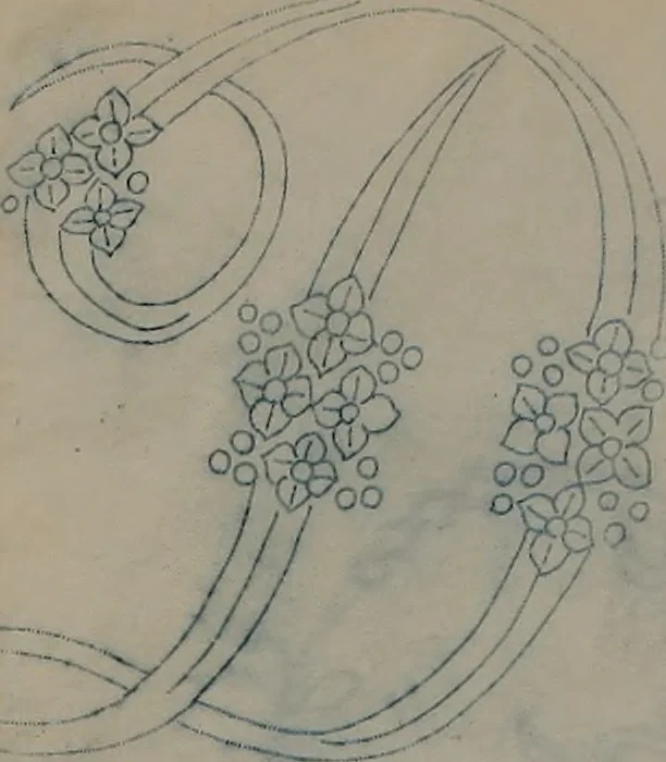 An illustration from Alphabets, 1860, leaf 186