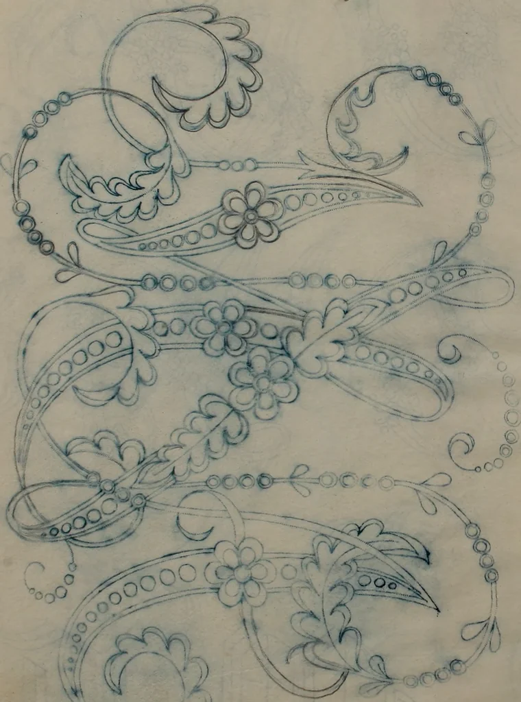 An illustration from Alphabets, 1860, leaf 187