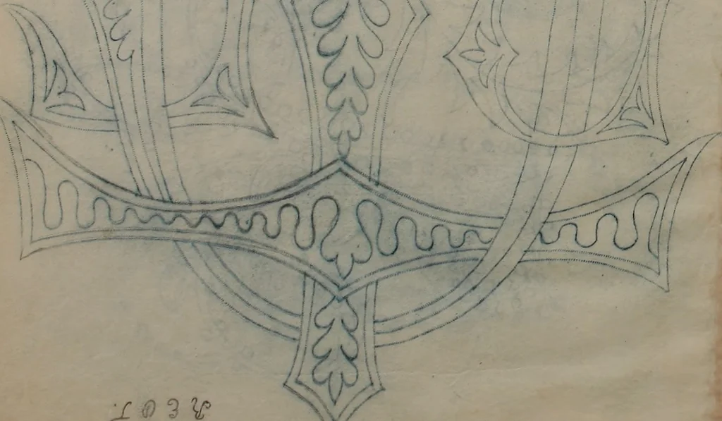 An illustration from Alphabets, 1860, leaf 189