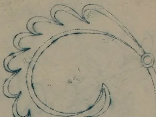 An illustration from Alphabets, 1860, leaf 196