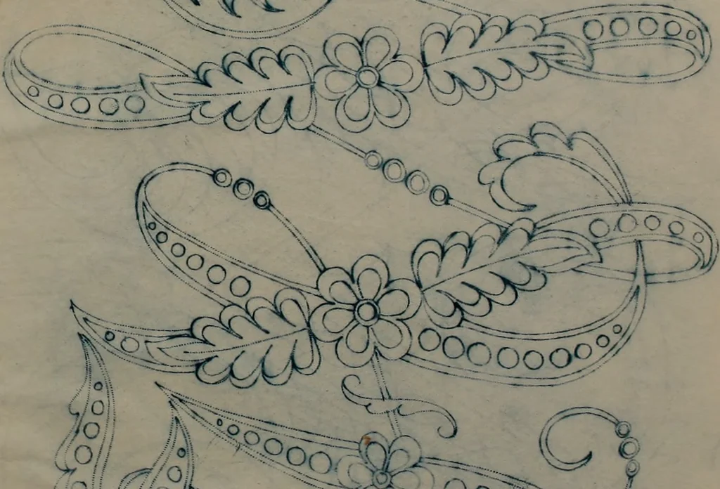 An illustration from Alphabets, 1860, leaf 196