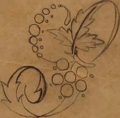 An illustration from Alphabets, 1860, leaf 206