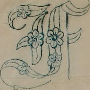 An illustration from Alphabets, 1860, leaf 33