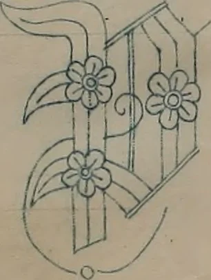 An illustration from Alphabets, 1860, leaf 33