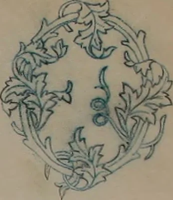 An illustration from Alphabets, 1860, leaf 46