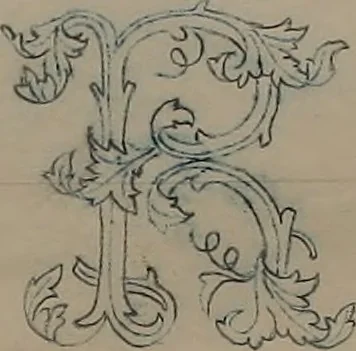 An illustration from Alphabets, 1860, leaf 46