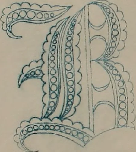 An illustration from Alphabets, 1860, leaf 77