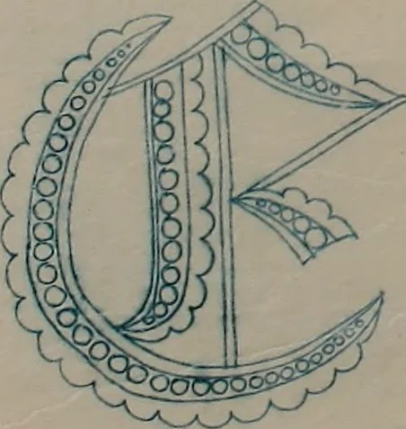 An illustration from Alphabets, 1860, leaf 77