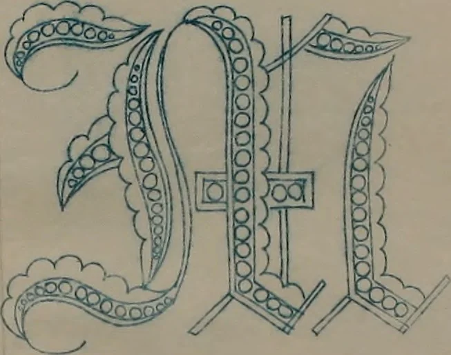 An illustration from Alphabets, 1860, leaf 78