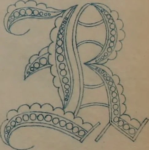 An illustration from Alphabets, 1860, leaf 78