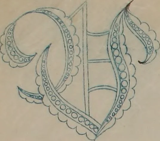 An illustration from Alphabets, 1860, leaf 81
