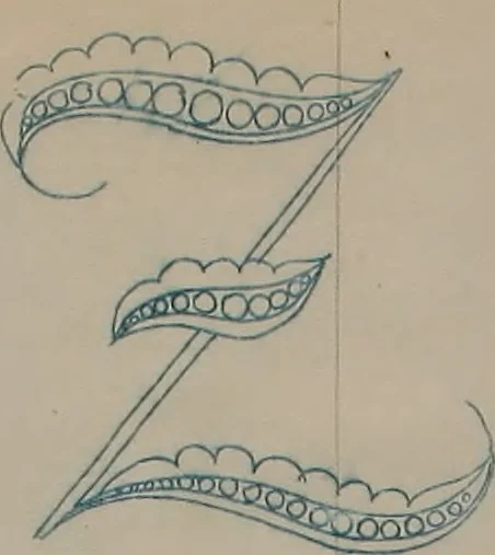 An illustration from Alphabets, 1860, leaf 81