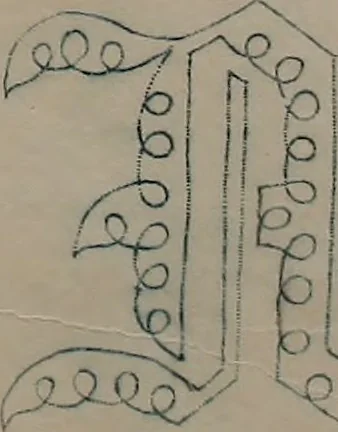 An illustration from Alphabets, 1860, leaf 98