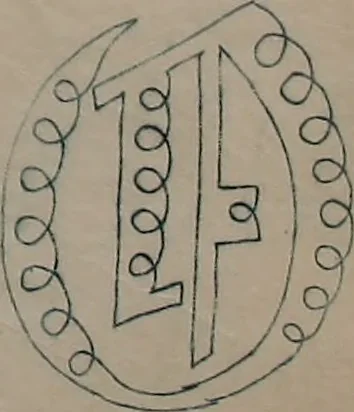 An illustration from Alphabets, 1860, leaf 98