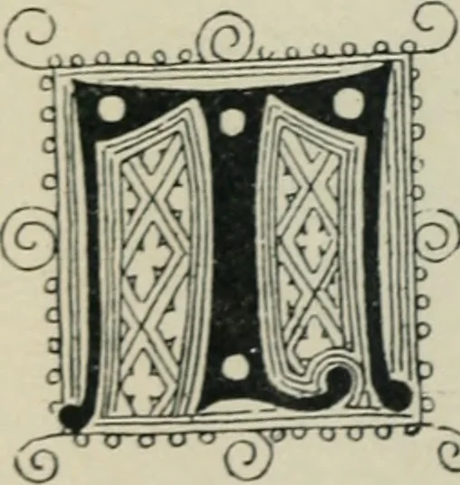 An illustration from Alphabets old and new, for the use of craftsmen : with an introductory essay on Art in the alphabet, 1898, leaf 115