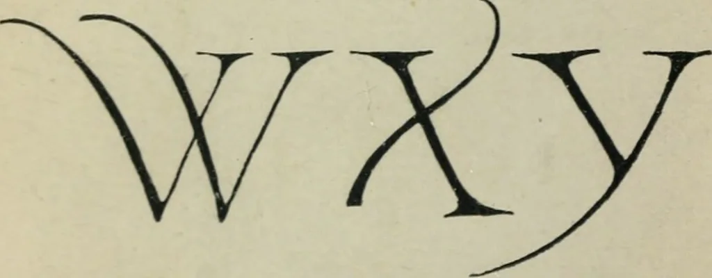 An illustration from Alphabets old and new, for the use of craftsmen : with an introductory essay on Art in the alphabet, 1898, leaf 141