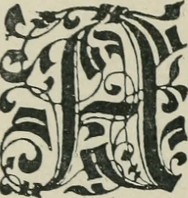 An illustration from Alphabets old and new, for the use of craftsmen : with an introductory essay on Art in the alphabet, 1898, leaf 201