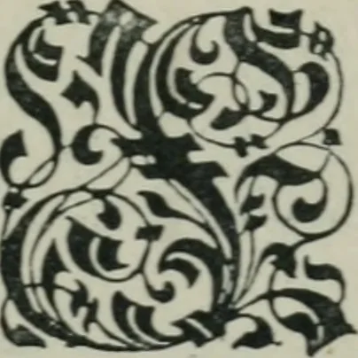 An illustration from Alphabets old and new, for the use of craftsmen : with an introductory essay on Art in the alphabet, 1898, leaf 202