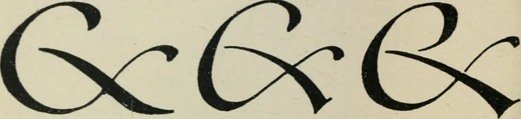An illustration from Alphabets old and new, for the use of craftsmen : with an introductory essay on Art in the alphabet, 1898, leaf 231