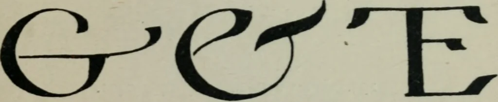 An illustration from Alphabets old and new, for the use of craftsmen : with an introductory essay on Art in the alphabet, 1898, leaf 232